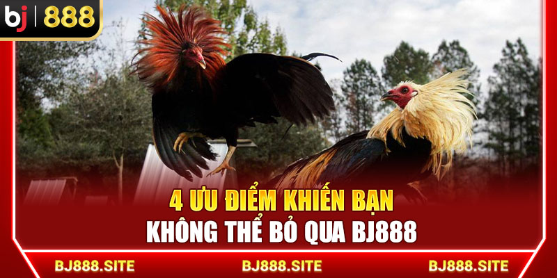 4 ưu điểm khiến bạn không thể bỏ qua BJ888